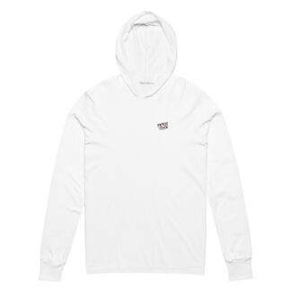 Hooded long-sleeve tee