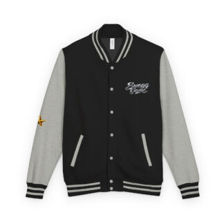 Heavyweight letterman jacket